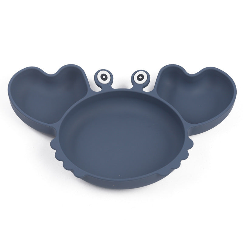 Plaque de coutellerie fractionnée en silicone pour nourrissons
