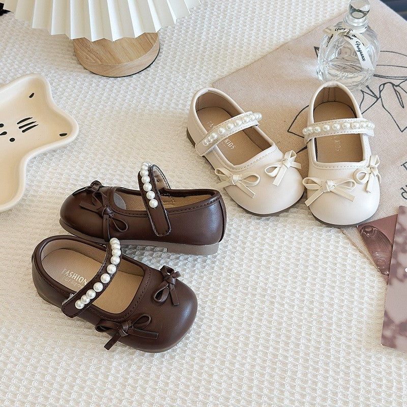 Chaussures en cuir pour filles