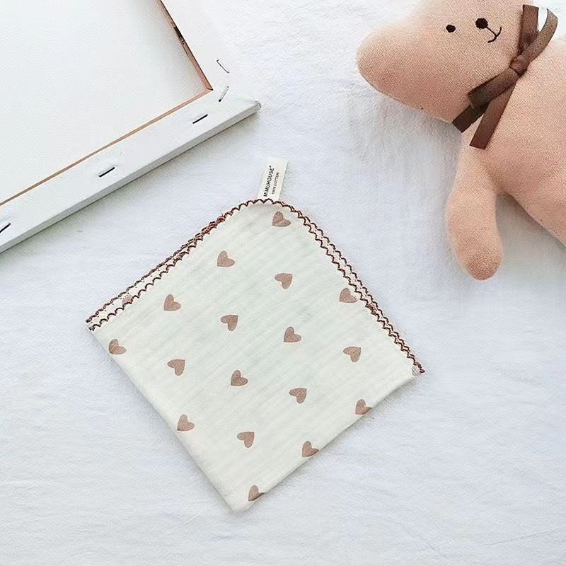 Fil de coton Baby Serviette visage Lait Serviette Bébé Nourrissant Serviette Salive mouchoir