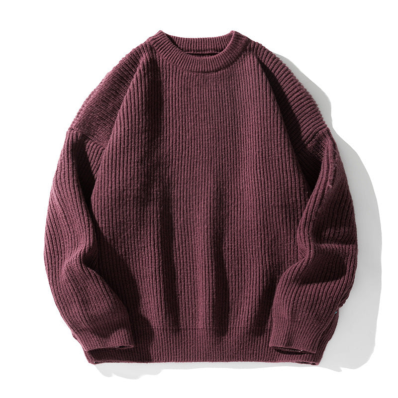 Pull de cou de base pour hommes