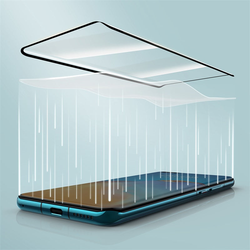 Plein écran Courbé Full Adhesive Tempered Film Pour P40 Pro Single Pack Noir