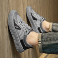 Hommes Casual Respirant Mesh-panel Chaussures Athlétiques