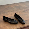 Vieilles pompes de talon de ballet