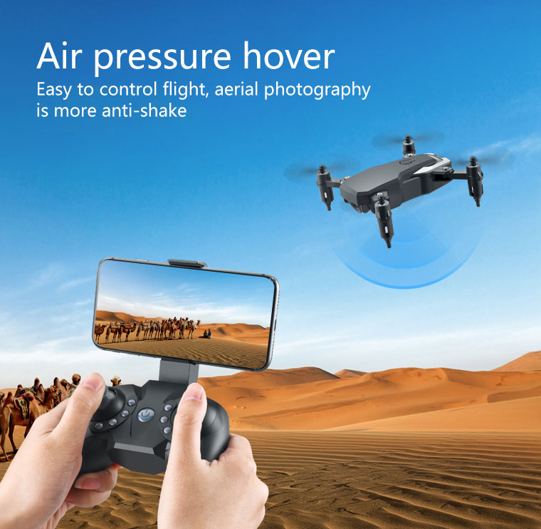 LF606 Avion pliant Photographie aérienne HD 4K quatre axes