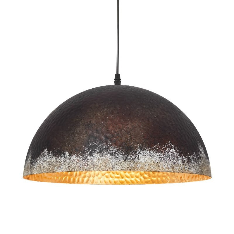 Lampe de suspension de table de style industriel rétro