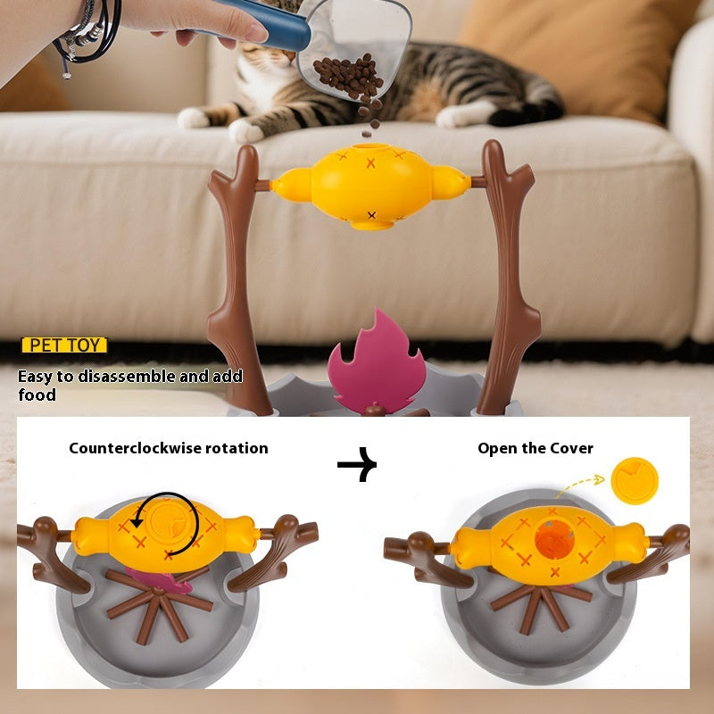Jouet de chat Self-Hi soulageant Artefact Stuffy Freeze-séched fuite alimentaire