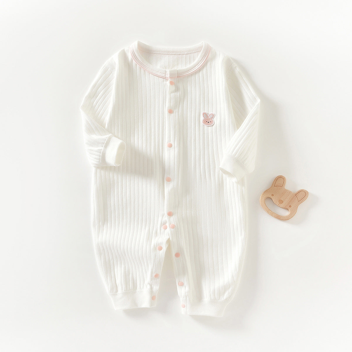 Pure coton désossé manches longues Baby Onesie