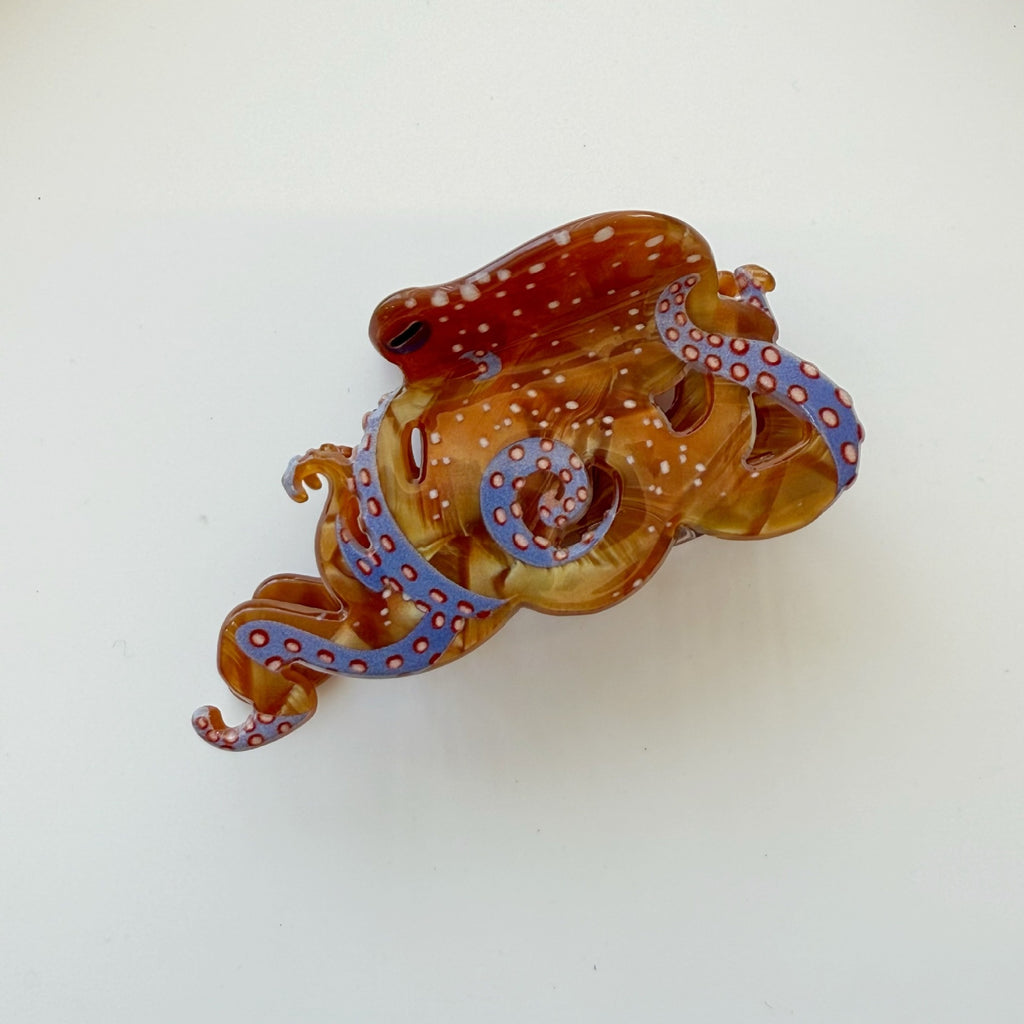 Clip marin octopus pour un élégant updo