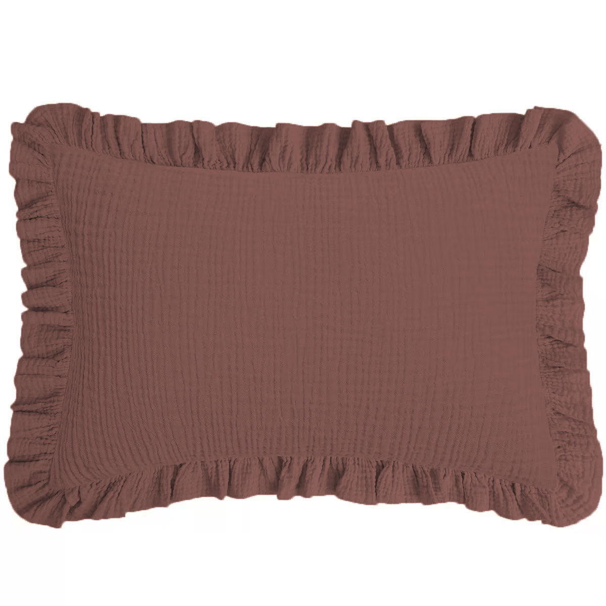 Coussin en coton respirant Gauze Ruffle pour enfants