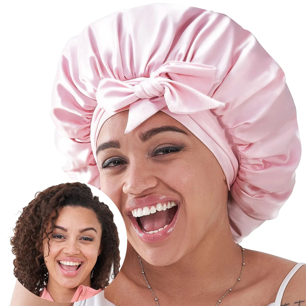 Silk Bonnet for Sleeping Women