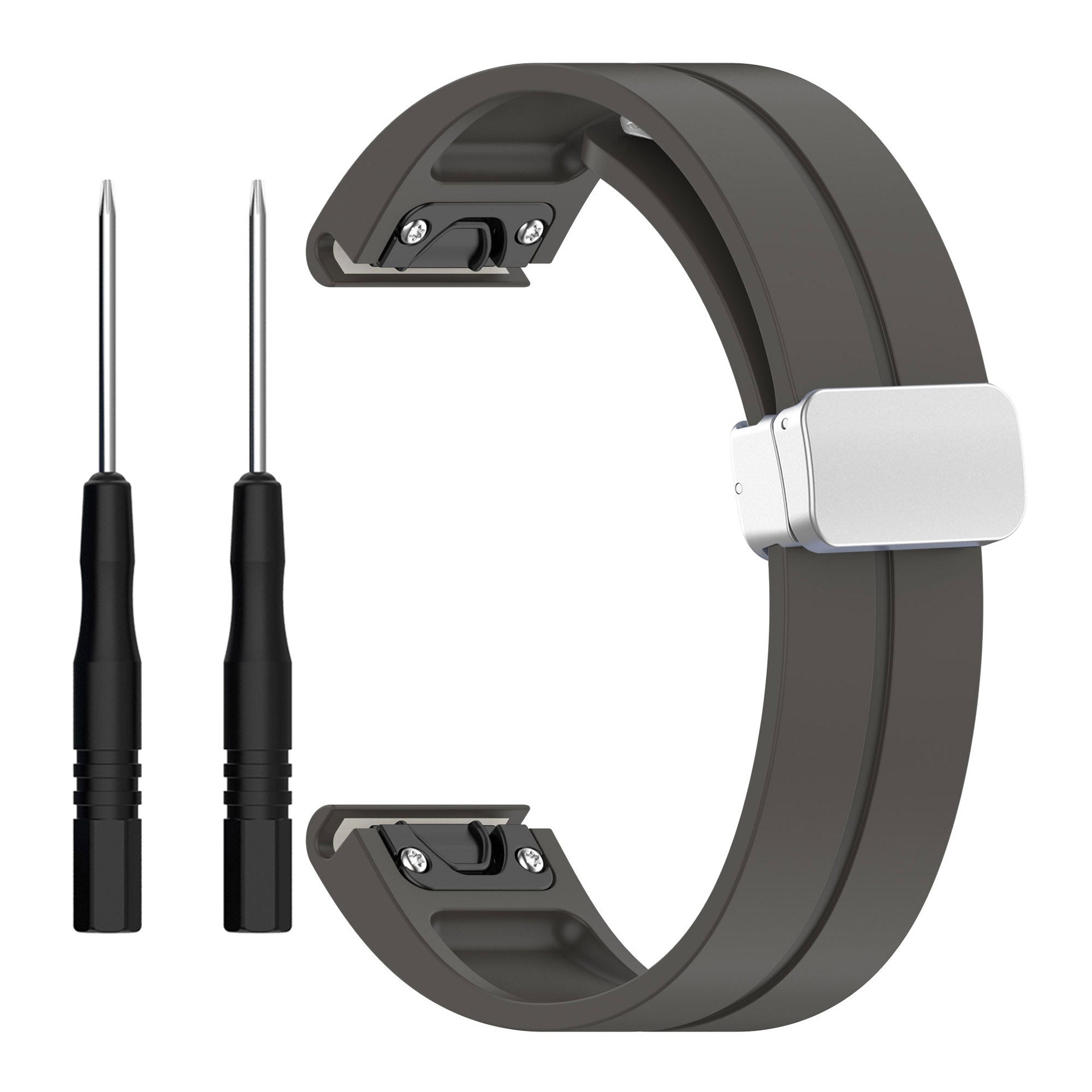 Bracelet en silicone à libération rapide