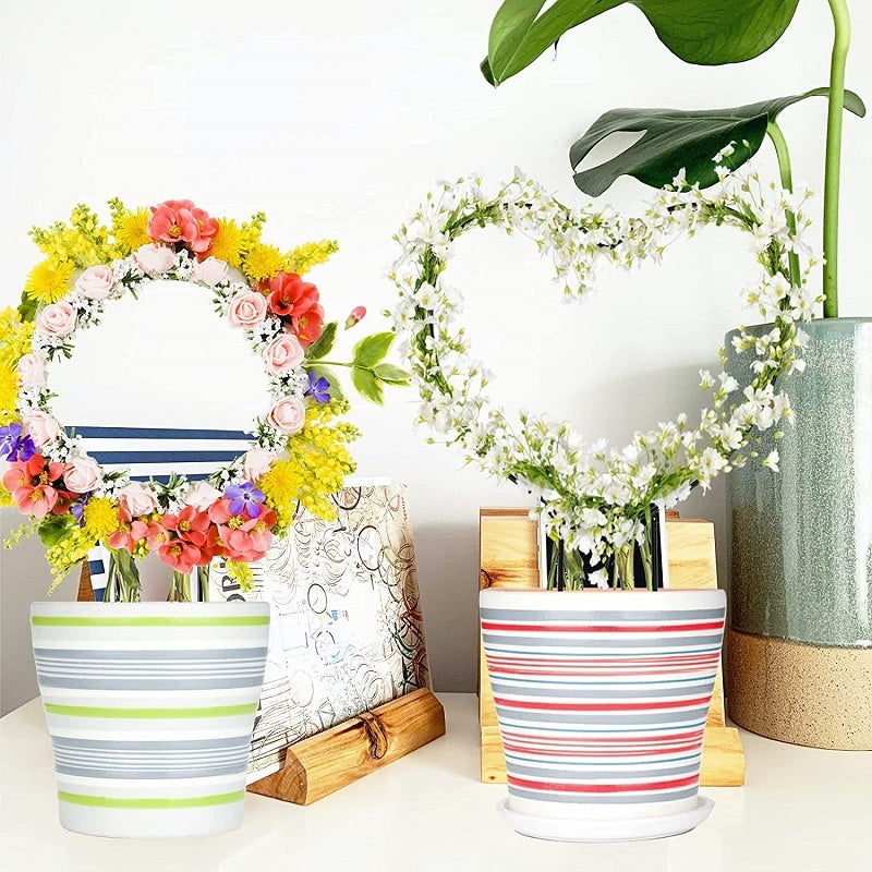 Pot Support Plant Escalade Frame Creative Flower Support Arrangement Fleur Escalade Vine