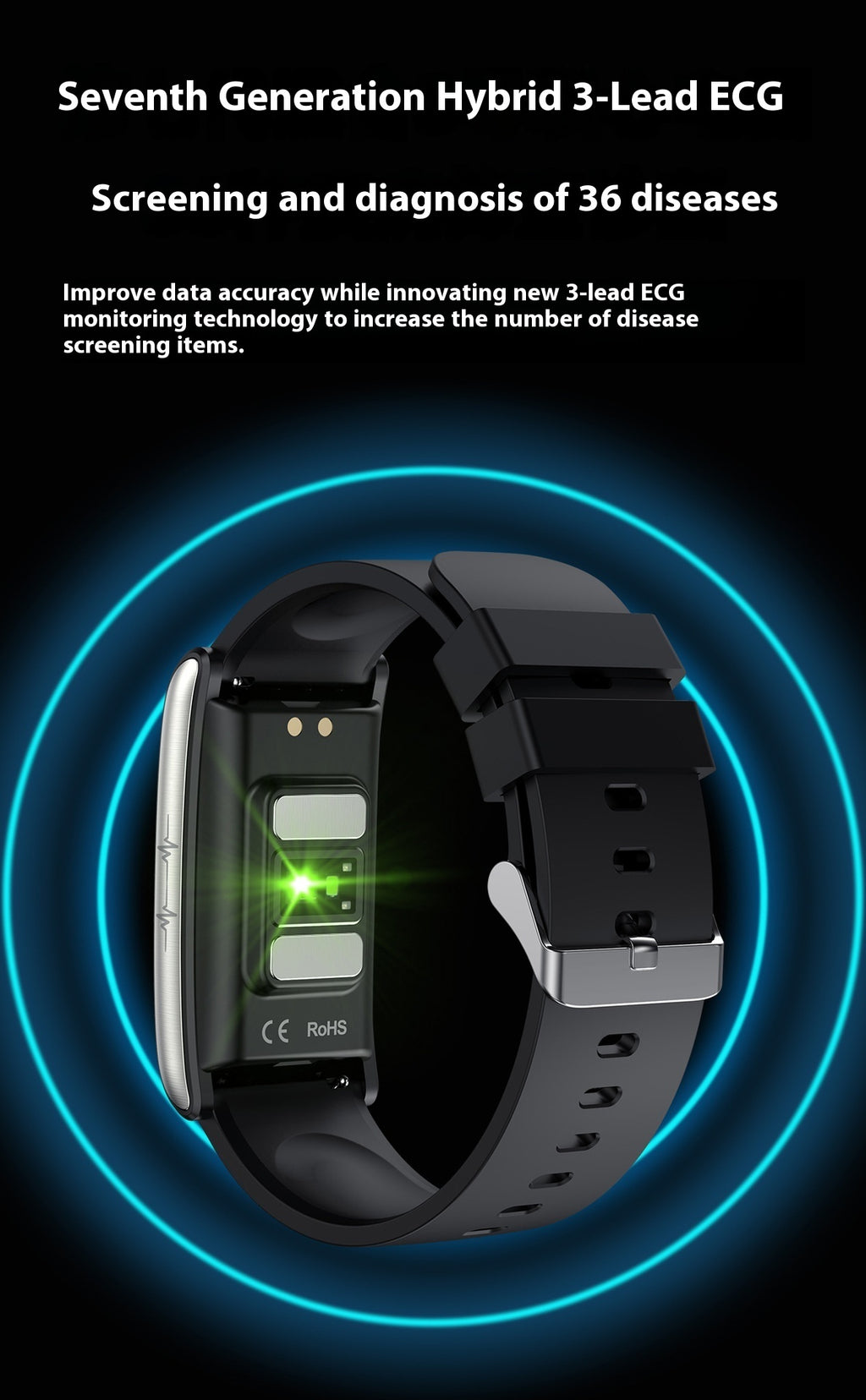 E600 Surveillance intelligente des tests de sucre dans le sang non invasifs