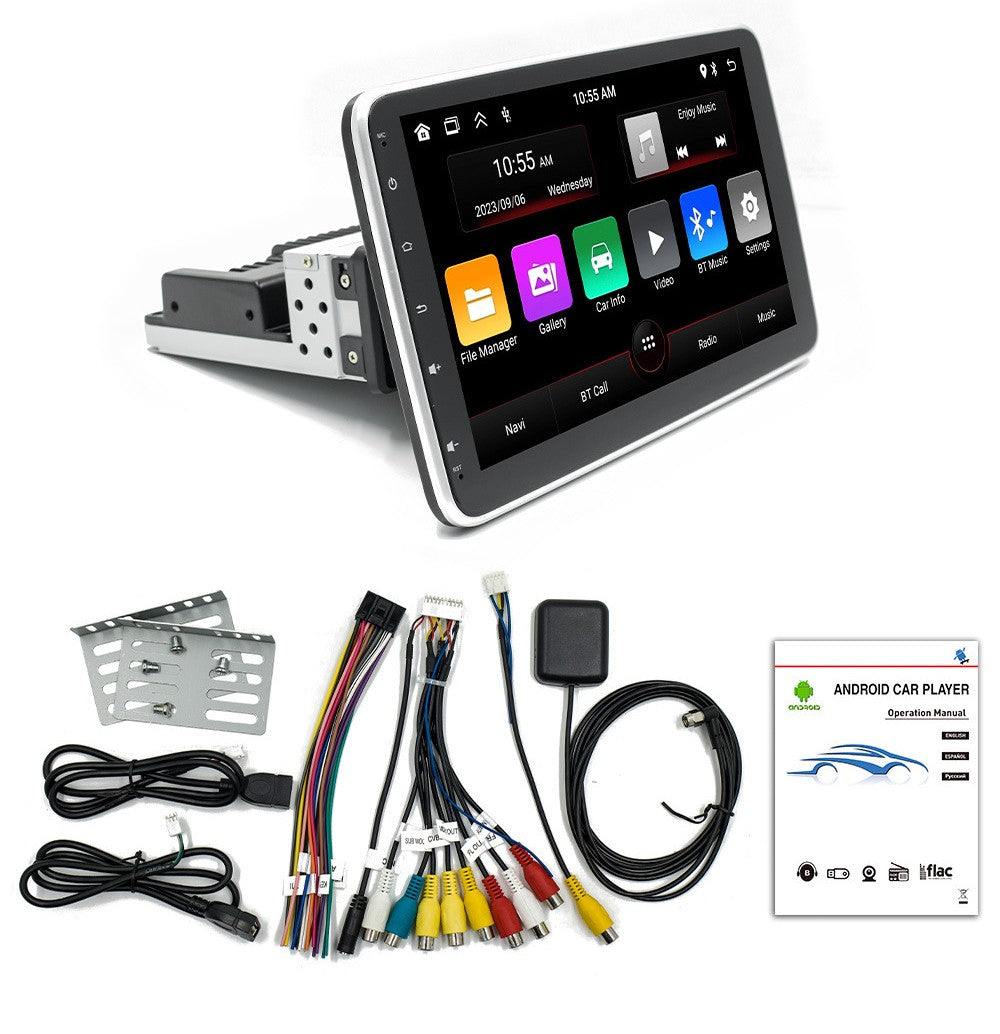 360 degrés Rotation Android Grand écran Multimedia Bluetooth Central Control