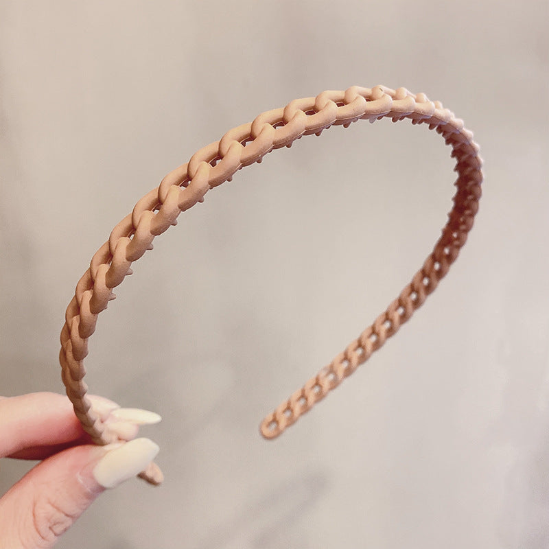 Été Fixeur de cheveux antidérapant simple Bandeau