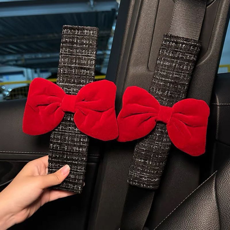 Ceinture de siège de voiture simple Bow Protection universelle des épaules toute la saison