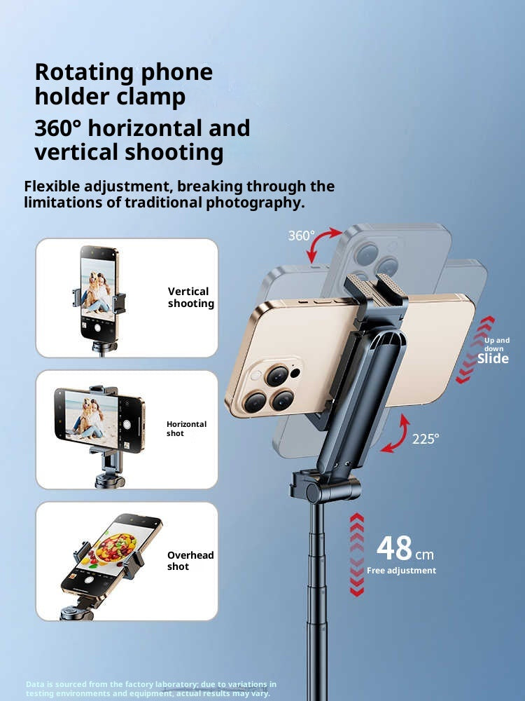 Selfie Stick Support de téléphone mobile étage trépied Voyage portable