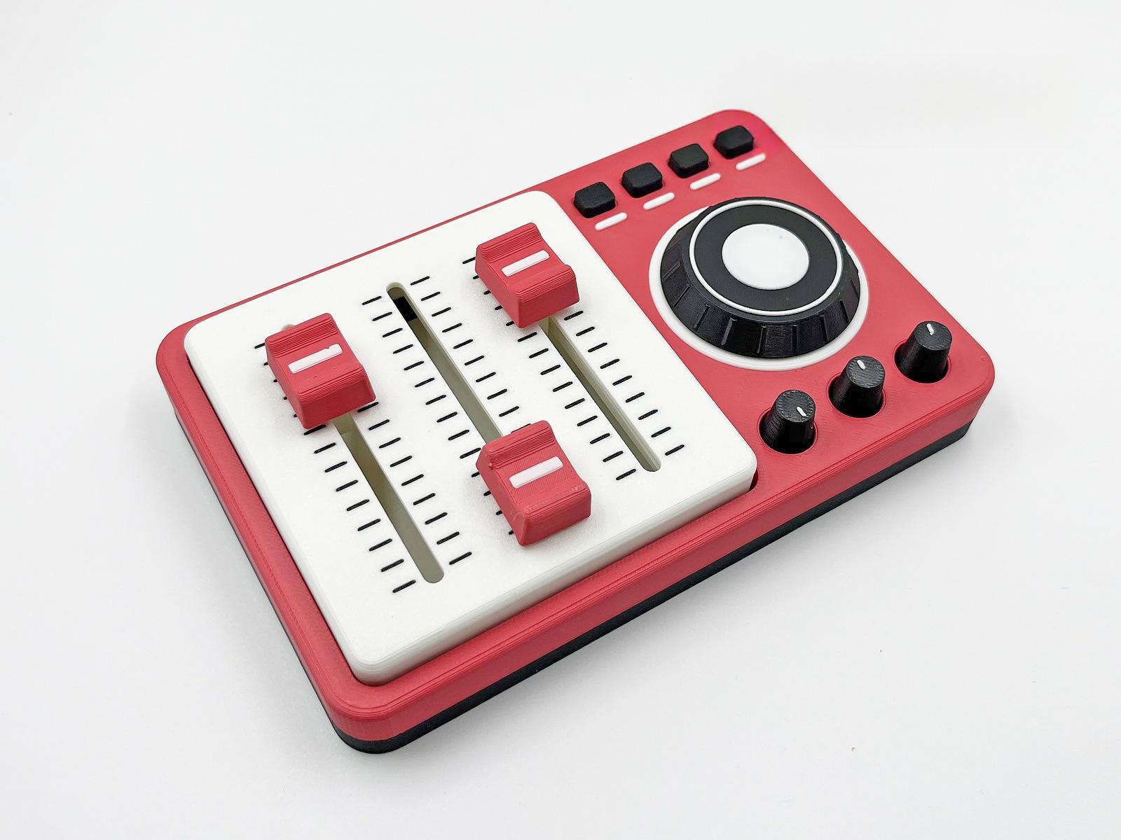 Décoration de panneau de console de mixage DJ