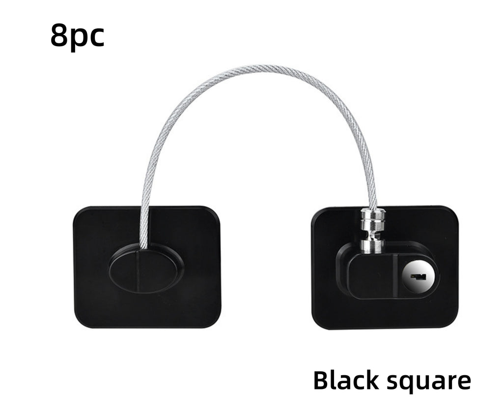 Fenêtre Sécurité Chaîne Verrouillage Fenêtre Cable Lock Restricteur Multifonctionnel Fenêtre Verrouillage Porte S