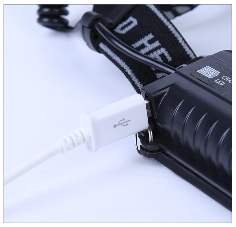 Fixed Focus Strong Light Long-range Outdoor Camping Lighting