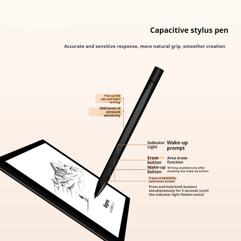 Smart Office Book 7 pouces E-ink Screen Reader Electric Book Reader