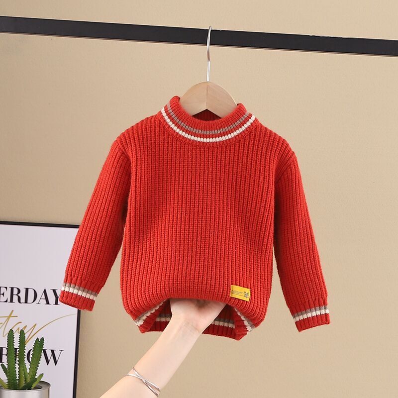 Pull de cou rond pour enfants