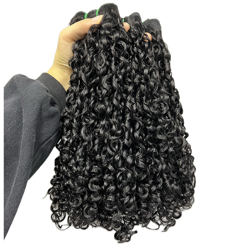 Perruque avant cheveux humains réels