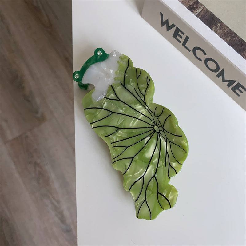 Grip de grenouille couleur matching cheveux pince Shark Clip Accessoires de cheveux