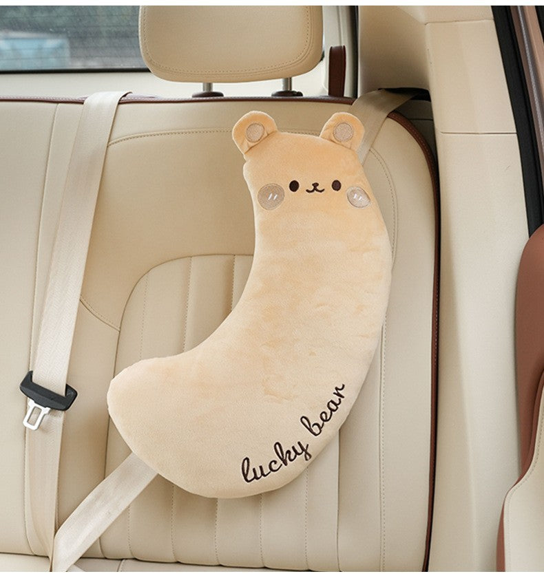 Couverture de ceinture de siège d'oreiller pour enfants anti-étranglement de voiture