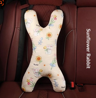 Oreiller de voiture de voyage en forme de X en Y