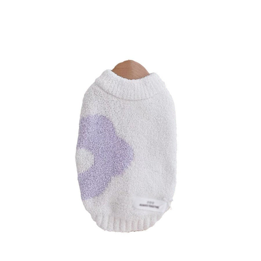 Vêtements pour animaux de compagnie Internet-famous style demi-velvet
