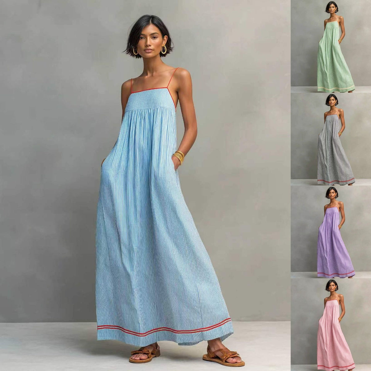 Women's Fashion Casual Maxi Dress