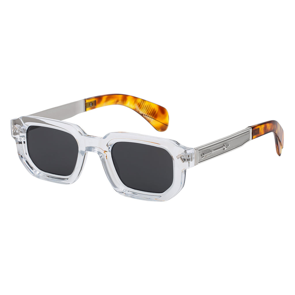 Lunettes de soleil européennes et américaines Fashion Square Frame
