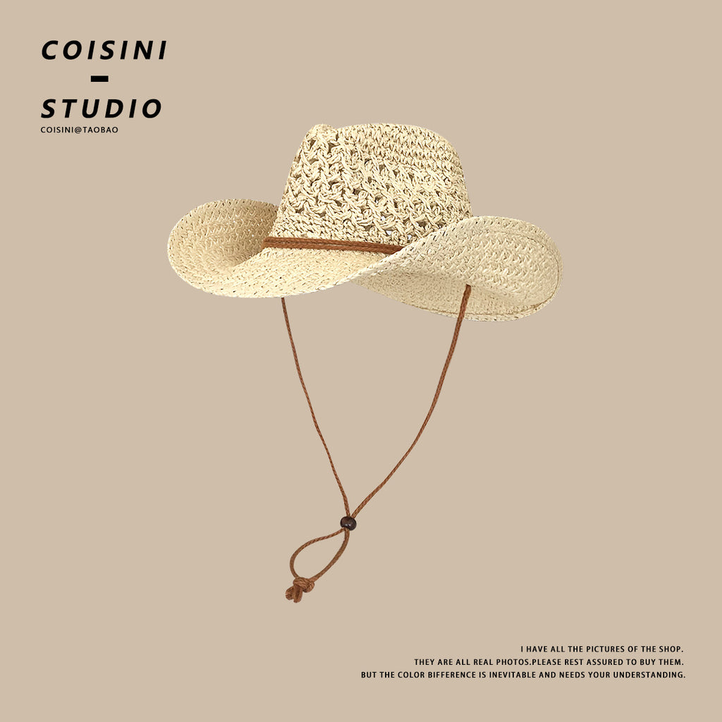 Beach Beach Hat Western Cowboy Hat Hommes