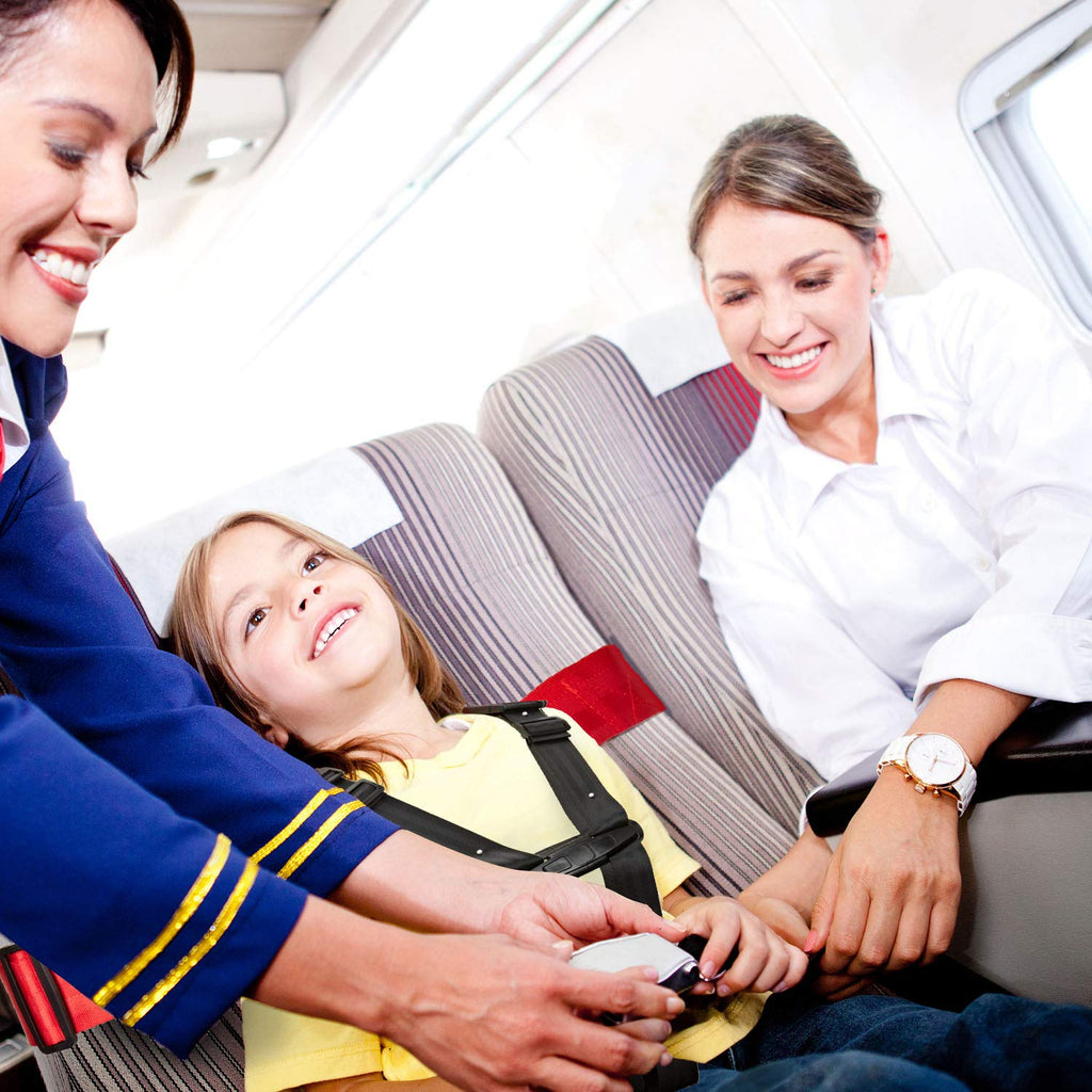 Ceinture de siège d'avion portable pour enfants