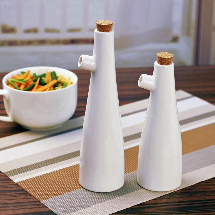 Bouteille d'assaisonnement de cuisine en céramique