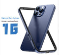Boite de téléphone en silicone de style Boxer avec cadre en métal et absorption de choc d'angle