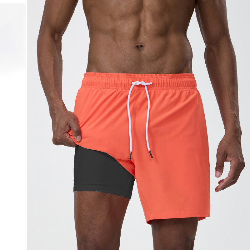 Short sportif européen et américain masculin