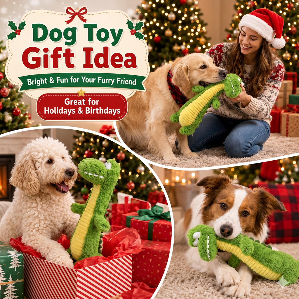 Jouet en peluche de chien squeaky