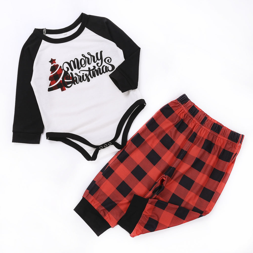 Cartoon Elk Imprimer Accueil Vêtements Pajamas Parent-enfant Porter