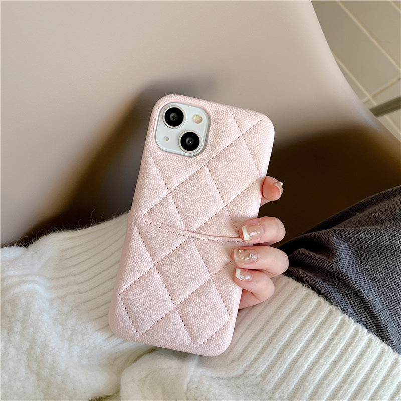 Style classique Rhombus Phone Case tridimensionnelle