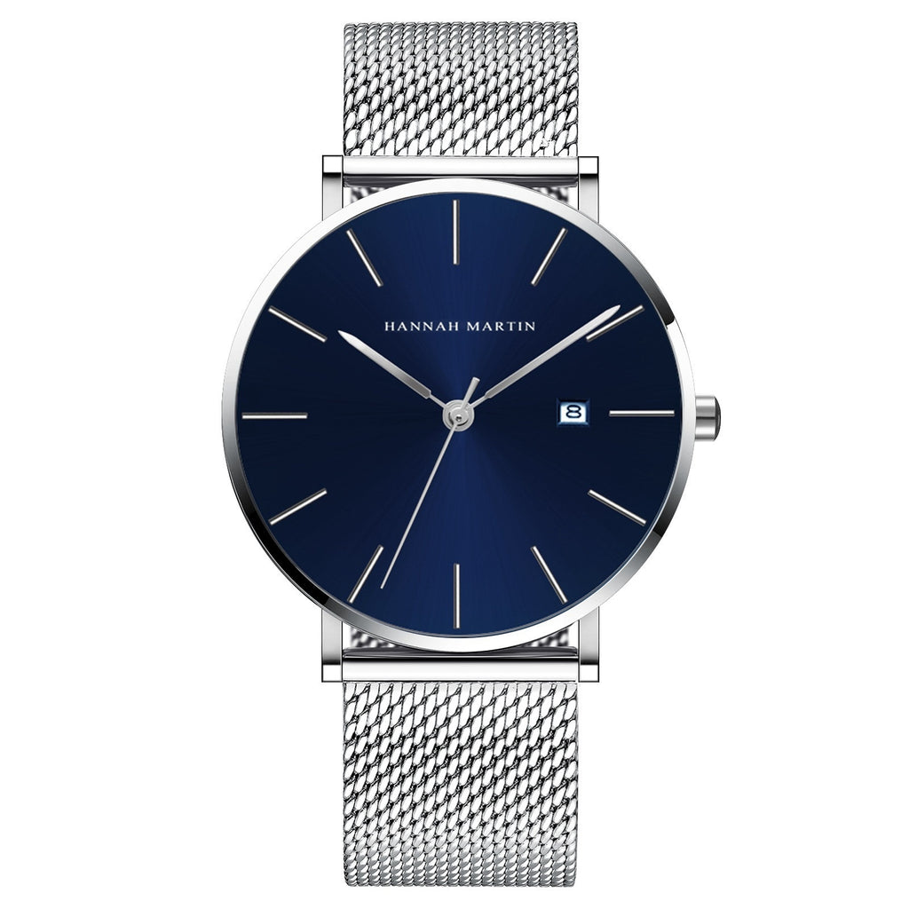 Montre étanche à quartz pour hommes d'affaires
