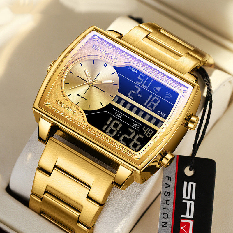 Montres électroniques multifonctionnelles pour hommes