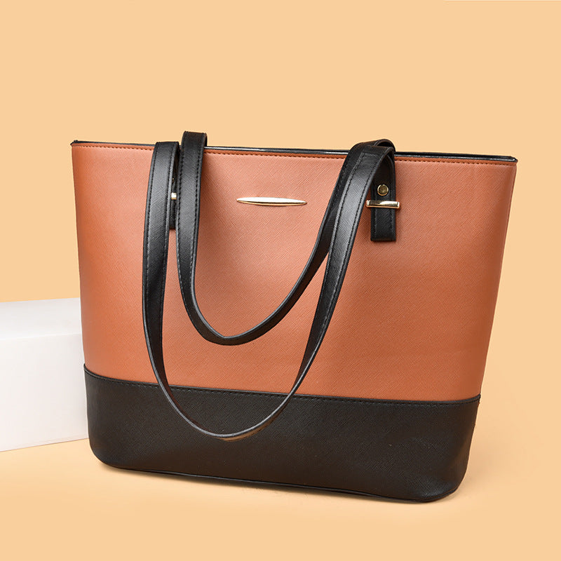 Pitching Color-Block Tassel Fashionable Sac à Grande Capacité
