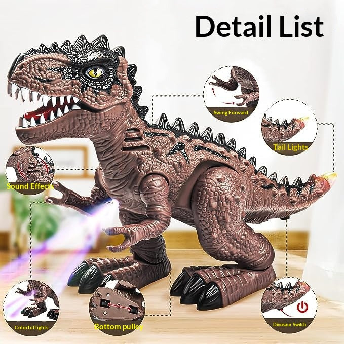 Sonorisation et éclairage électriques pour enfants Dinosaur Tyrannosaurus Rex