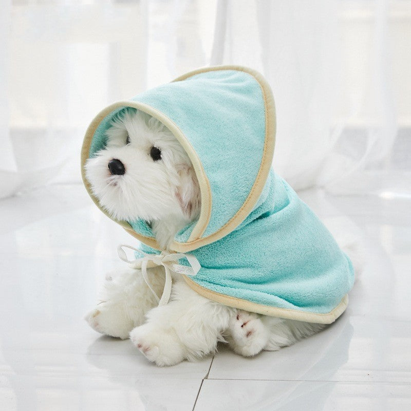 Peigne de bain à séchage rapide pour animaux de compagnie en microfibre