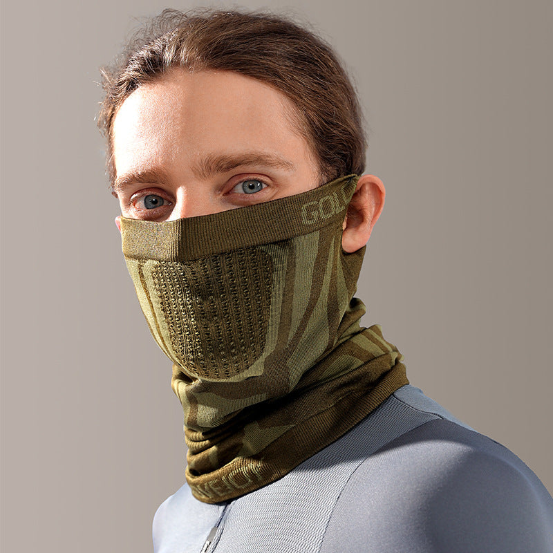 Masque de ski Oreille suspendu soins visage écharpe coupe-vent tête thermique