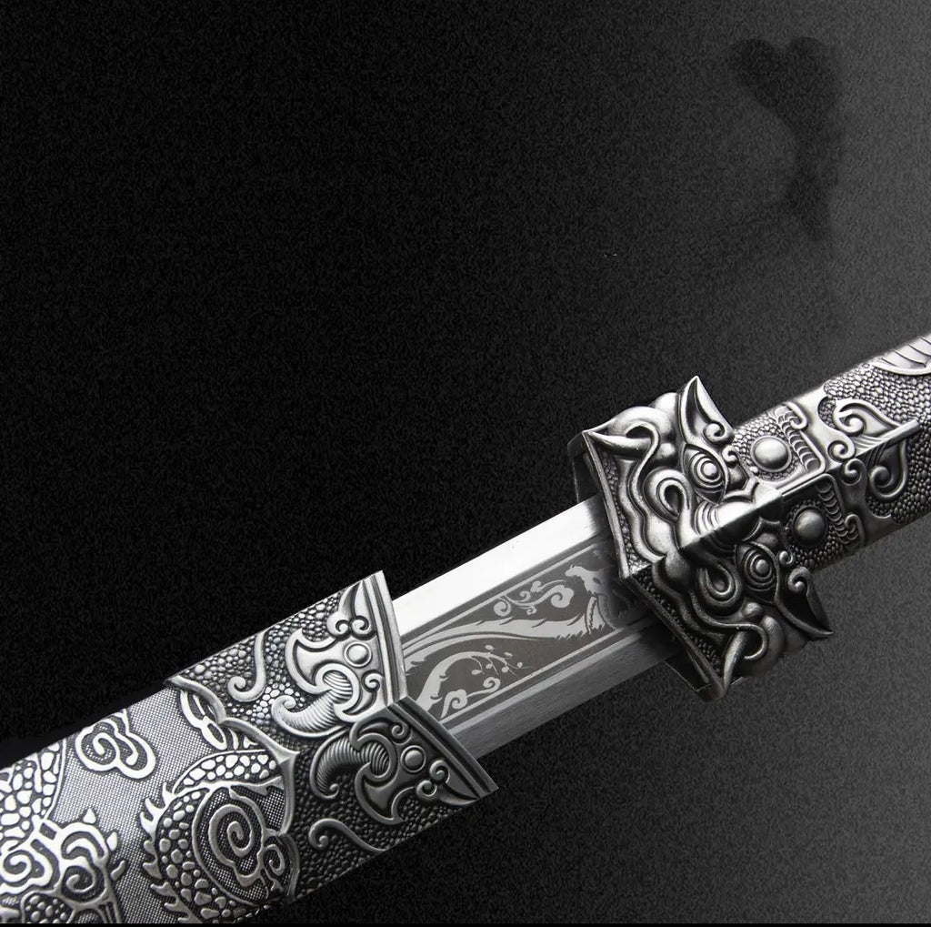 Beast Beak Integral Sword High Manganese Steel Auto-Défense Cold Arme Collection-Grade U