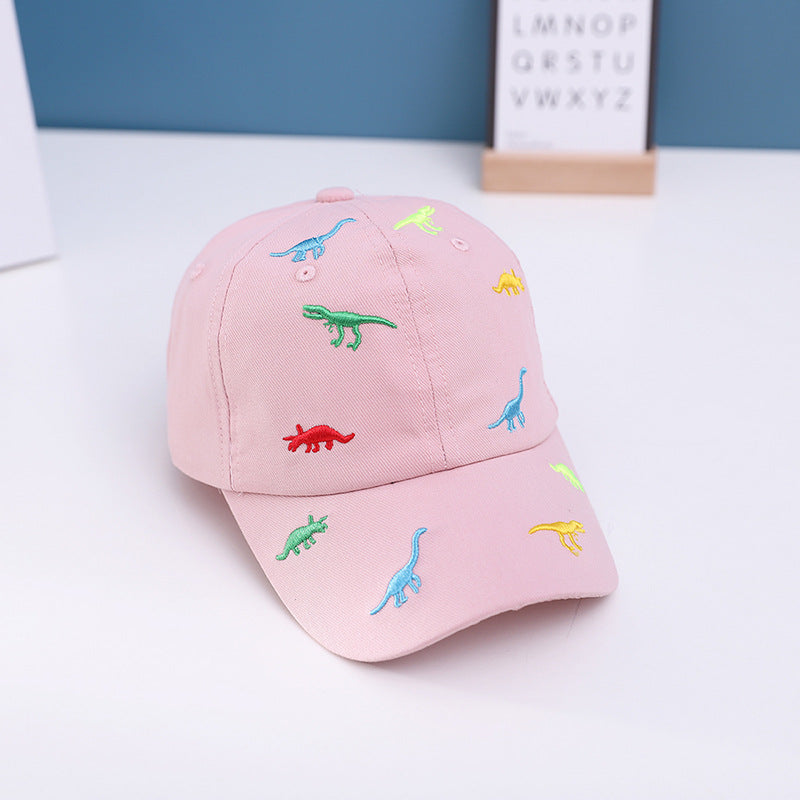 Chapeaux de baseball pour enfants dinosaures colorés