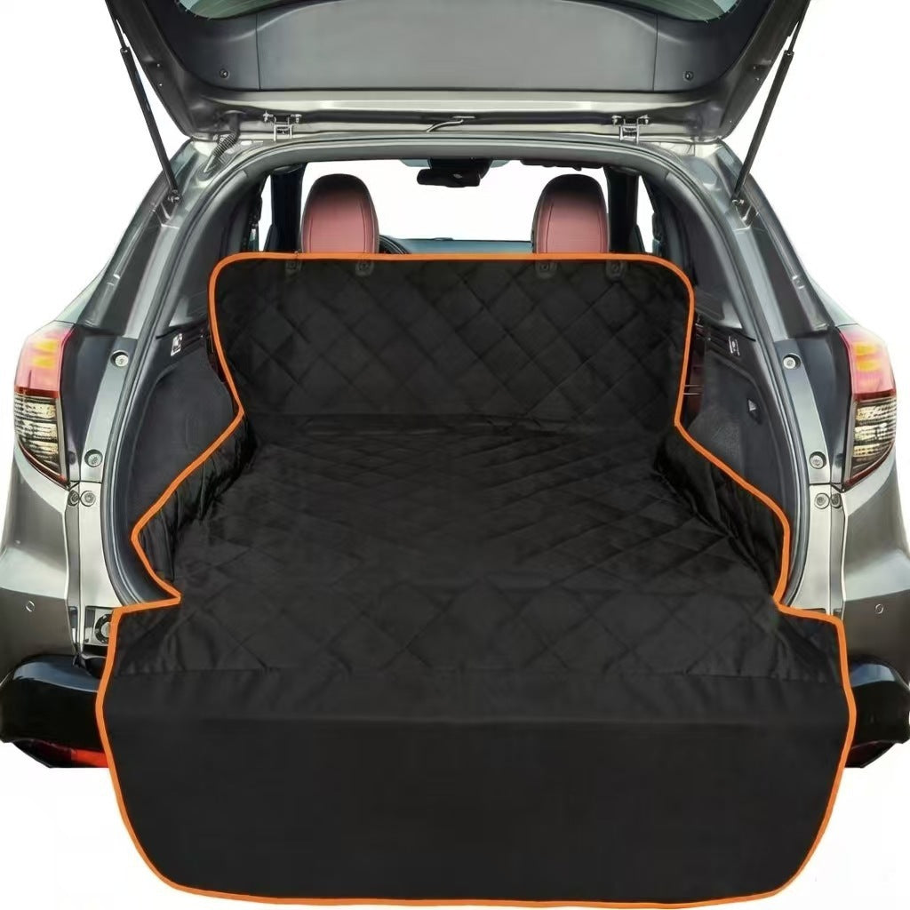 Grand tapis d'animal imperméable et résistant aux taches pour les coffres de voiture